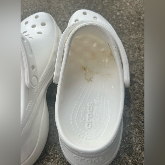 CROCS Bae Clog in White Size w10 - Picture 7 of 8